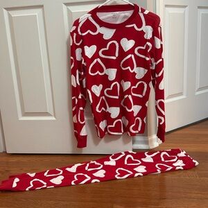 WOMENS CARTERS HEART PAJAMAS